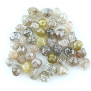 Multi colour diamond loose stone with natural vibrant hues and brilliant sparkle