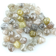 Multi colour diamond loose stone with natural vibrant hues and brilliant sparkle