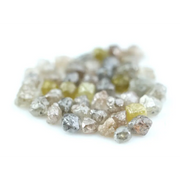 Multi colour diamond loose stone with natural vibrant hues and brilliant sparkle