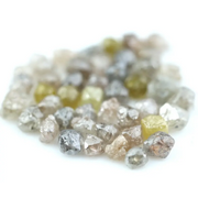 Multi colour diamond loose stone with natural vibrant hues and brilliant sparkle