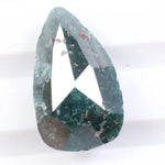 5.39 Ct Pear Cut Blue Natural Diamond Loose Rare Fancy Color Stone for Luxury Custom Jewelry