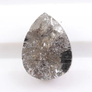 Natural fancy grat diamond loose stone featuring deep color and bold appearance. This real natural gray diamond is mined from the earth and is ideal for modern engagement rings