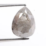 Natural fancy grat diamond loose stone featuring deep color and bold appearance. This real natural gray diamond is mined from the earth and is ideal for modern engagement rings