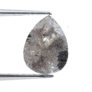 Natural fancy grat diamond loose stone featuring deep color and bold appearance. This real natural gray diamond is mined from the earth and is ideal for modern engagement rings