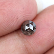 natural brown grey diamond and natural earth mined diamond jewelry
natural damond round rose cut diamond 