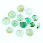 1.19 Ct natural mixed gemstone lot with assorted loose stones in various colors and shapes, suitable for jewelry making and gemstone collectors. 