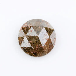 1.01 Ct Round Cut Dual ToneLoose Diamond For Custom Jewelry