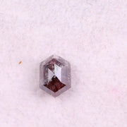 0.60 Ct hexagon diamond, natural fancy color loose rustic diamond for  custom jewelry