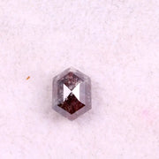 0.60 Ct hexagon diamond, natural fancy color loose rustic diamond for  custom jewelry