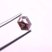 0.60 Ct hexagon diamond, natural fancy color loose rustic diamond for  custom jewelry