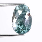 2.08 ct oval blue natural diamond loose rare fancy color stone for custom jewelry