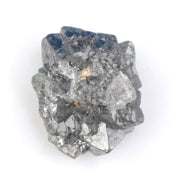 grey raw diamond stone for custom wedding ring design