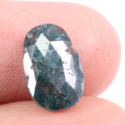 2.08 ct oval blue natural diamond loose rare fancy color stone for custom jewelry