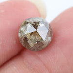 Fancy 3.47Ct Yellowish-Grey Colored Diamond Loose Diamond  Round Brilliant Cut Diamond For Custm Fine Jewelry 