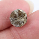 Fancy 3.47Ct Yellowish-Grey Colored Diamond Loose Diamond  Round Brilliant Cut Diamond For Custm Fine Jewelry 