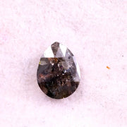 0.72 Ct natural pear cut fancy brown diamond loose rustic gemstone for jewelry making and gift for her