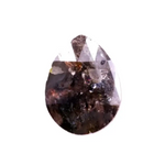 0.72 Ct natural pear cut fancy brown diamond loose rustic gemstone for jewelry making and gift for her