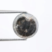 Fine 4.38Ct Natural Round Brilliant Cut Diamond Polised Diamond Black Colored Diamond For Fine Jewelry 