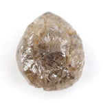1.59 carat brown raw diamond stone for custom pendant design
