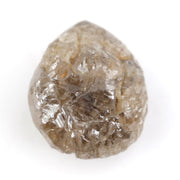 1.59 carat brown raw diamond stone for custom pendant design