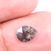 0.72 Ct natural pear cut fancy brown diamond loose rustic gemstone for jewelry making and gift for he