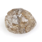 1.59 carat brown raw diamond stone for custom pendant design