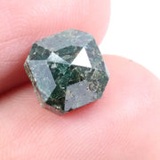 Premium natural blue Asscher shape diamond loose stone with rich blue color for bespoke jewelry.