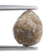 1.59 carat brown raw diamond stone for custom pendant design
