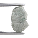 grey raw diamond stone for gold ring setting
