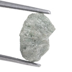 grey raw diamond stone for gold ring setting