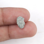 grey raw diamond stone for gold ring setting