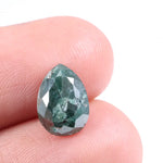 1.48 Ct Fancy Green Natural Diamond Pear Cut loose stone for luxury jewelry