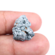 13.87 Ct Natural Fancy Blue Rough Diamond Loose Raw Uncut Diamond for Custom Jewelry 