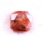 0.61 Ct natural cushion cut diamond, fancy color diamond, raw diamond, rough diamond.