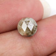 wedding ring natural diamond and round cut diamond natural jewelry brown - grey diamond round diamond 