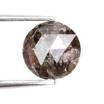 round cut diamond natural and Round natural diamond ring jewelry brown black colored diamond natural diamond 