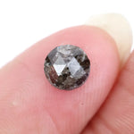 round cut diamond natural and Round natural diamond ring jewelry brown black colored diamond natural diamond 