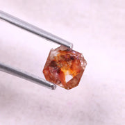 0.61 Ct natural cushion cut diamond, fancy color diamond, raw diamond, rough diamond.