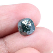 1.75 Ct Green Cushion Cut Natural Diamond loose stone for engagement ring