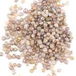 mixed color earth mined diamonds with natural rough surfaces for jewelry making