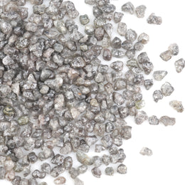 58.82 ct grey untreated natural rough diamond for jewelry making