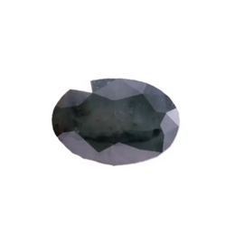 0.47Ct oval cut blue diamond natural earth-mined polished diamond for handmade jewelry.