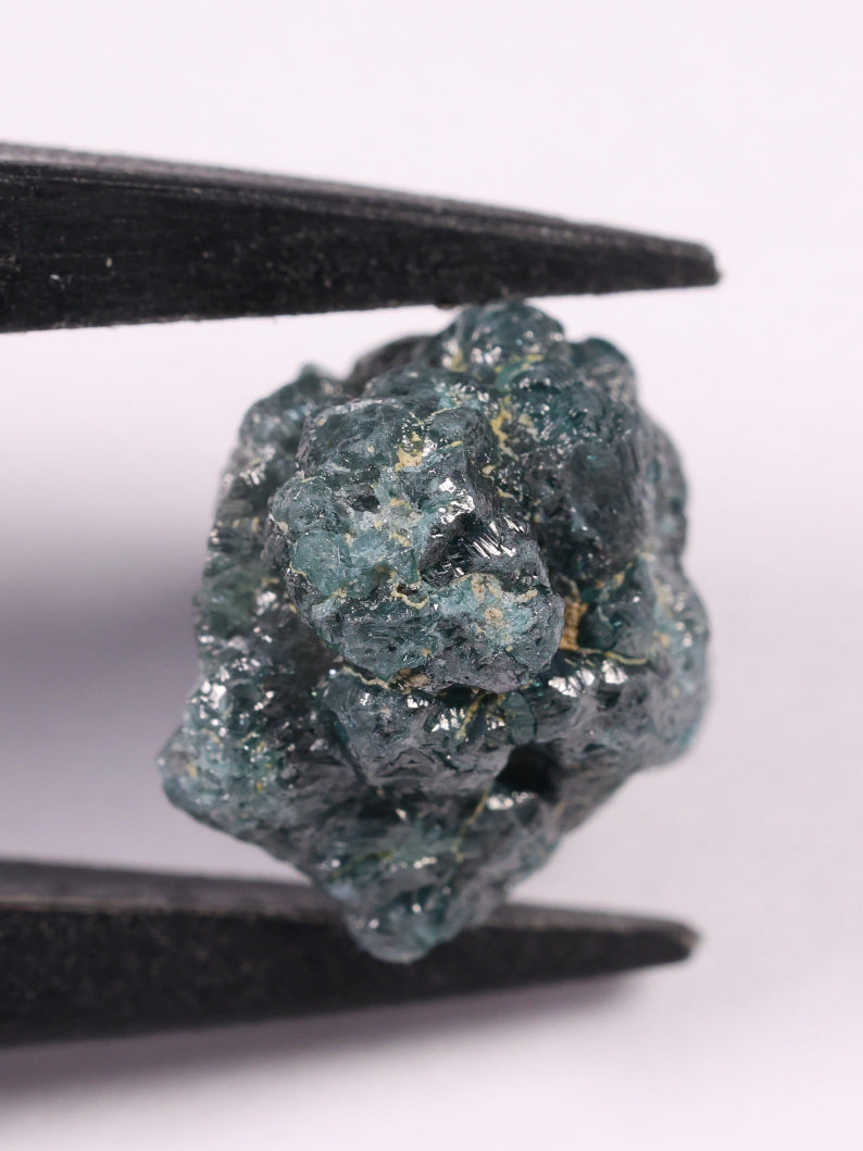 7.52 Carat Natural Raw Diamond Loose Blue Diamond