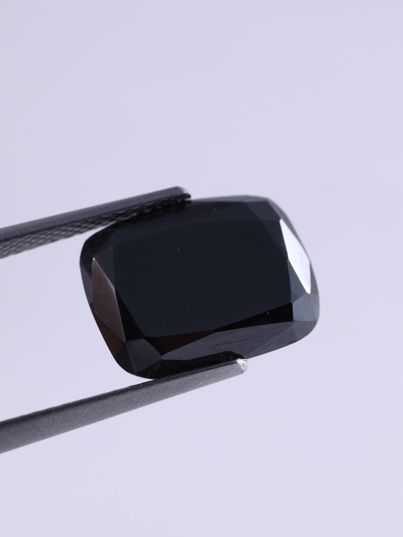 1.20 CT Natural Black Diamond Cushion Shape Diamond