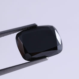 1.20 CT Natural Black Diamond Cushion Shape Diamond