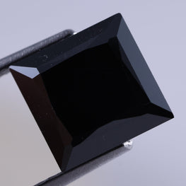 2.10 Carat Natural Princess Shape Loose Black Diamond