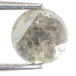 grey colour natural round diamonds 0.51 carat natural diamond ring