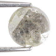 grey colour natural round diamonds 0.51 carat natural diamond ring