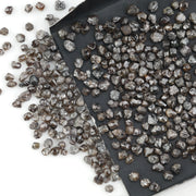 38.97 ct black brown natural uncut diamond stone for engagement jewelry
