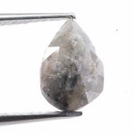 Pear cut natural diamond ring showcasing sharp edges, exceptional brilliance, and timeless elegance. This earth-mined natural diamond ring is perfect for engagement and fine jewelry